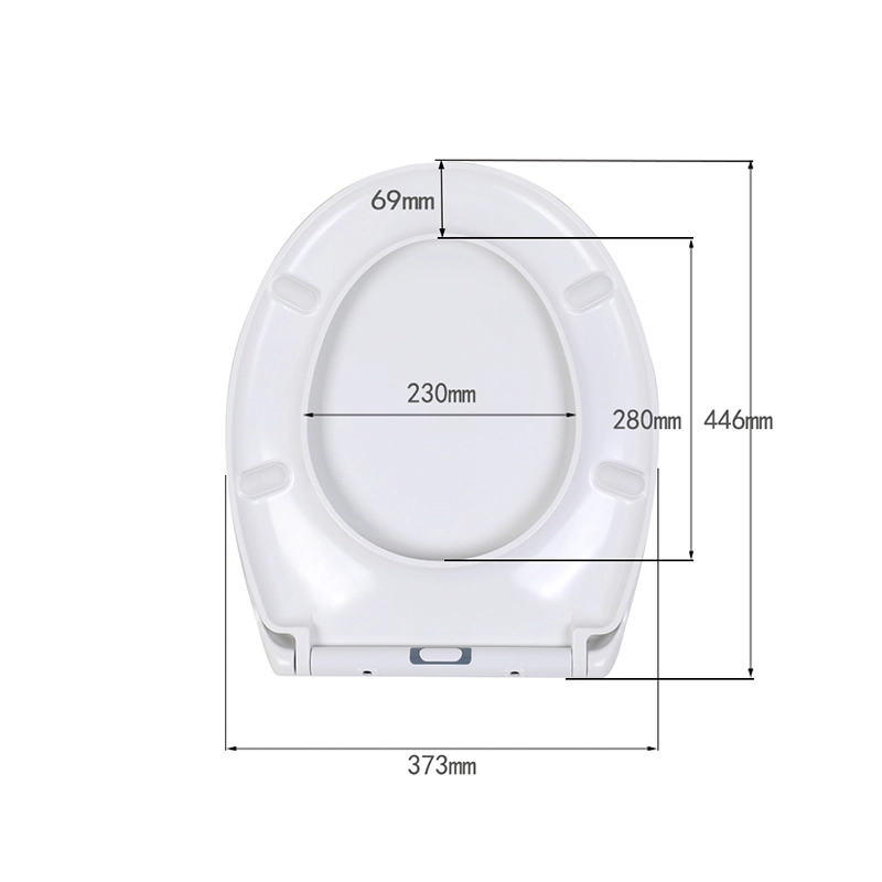 UF Plastic Slow Down Toilet Seat High Performance at Low