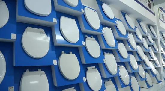 Europäischer Standard-Fabrikbedarf, heißer Verkauf, hochwertiger runder Toilettensitz aus Kunststoff zu wettbewerbsfähigem Preis